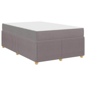 Estrutura da Cama Cinzento-acastanhado 120 x 190 cm tecido H