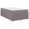 Estrutura da Cama Cinzento-acastanhado 120 x 190 cm tecido 2