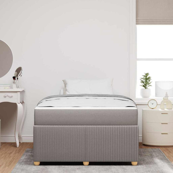 Estructura de cama Otro Taupé 120 x 190 cm tela M 5
