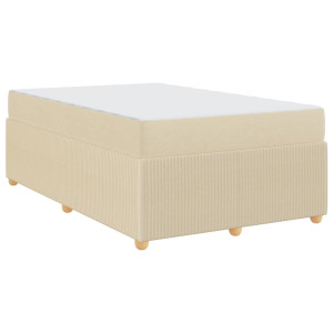 Estrutura da Cama Outros Creme 120 x 190 cm tecido H