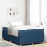 Estructura de cama Otro Azul 120 x 190 cm tela 1