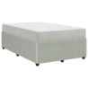 Estructura de cama con colchón Otro Gris claro 120 x 190 cm 2