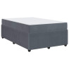 Estructura de cama con colchón Otro Gris oscuro 120 x 190 cm 2
