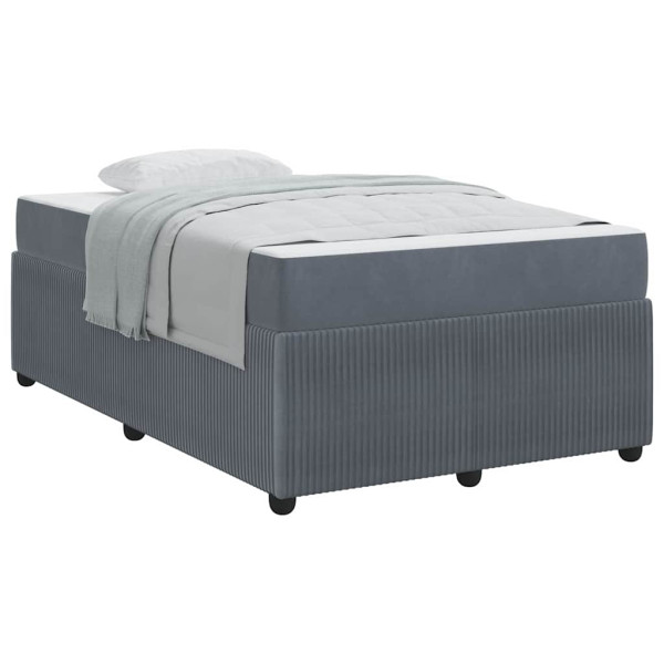 Estructura de cama con colchón Otro Gris oscuro 120 x 190 cm M 3