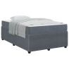 Estructura de cama con colchón Otro Gris oscuro 120 x 190 cm 3