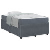 Estructura de cama con colchón Otro Gris oscuro 120 x 190 cm 4