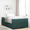Estructura de cama con colchón Otro Verde oscuro 120 x 190 cm 1