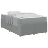 Estructura de cama Otro Gris claro 120 x 200 cm tela 3