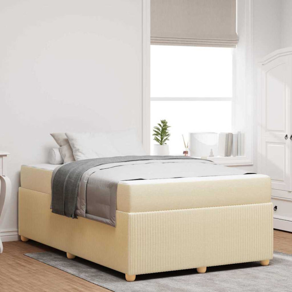 Estructura de cama Otro Crema 120 x 200 cm tela D