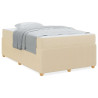Estrutura da Cama Outros Creme 120 x 200 cm tecido 4