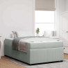 Estructura de cama con colchón Otro Gris claro 120 x 200 cm 1