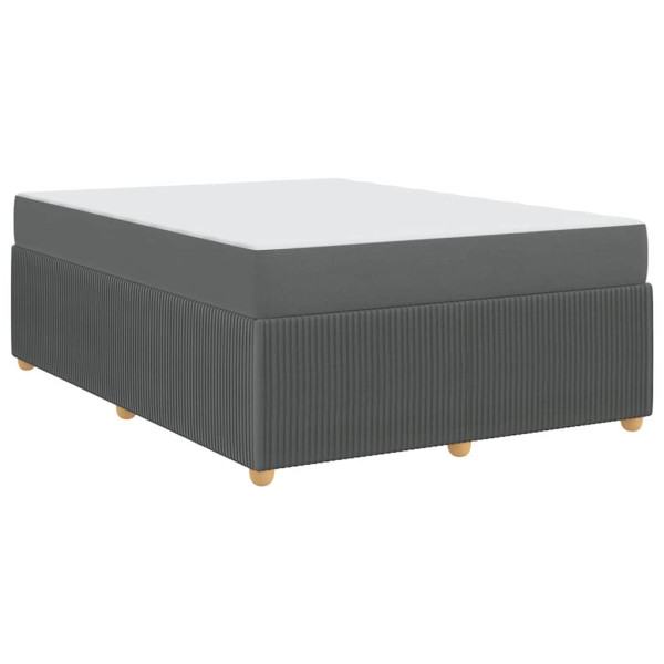 Estrutura da Cama Outros Cinzento escuro 140 x 200 cm tecido M 2
