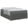 Estrutura da Cama Outros Cinzento escuro 140 x 200 cm tecido 4