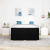 Estrutura da Cama Outros Preto 140 x 200 cm tecido 5
