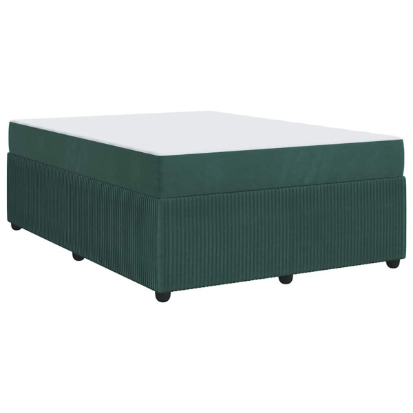 Estructura de cama con colchón Otro Verde oscuro 140 x 200 cm M 2