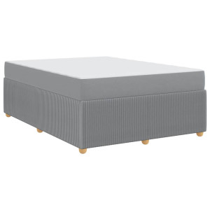 Estructura de cama Otro Gris claro 160 x 200 cm tela H