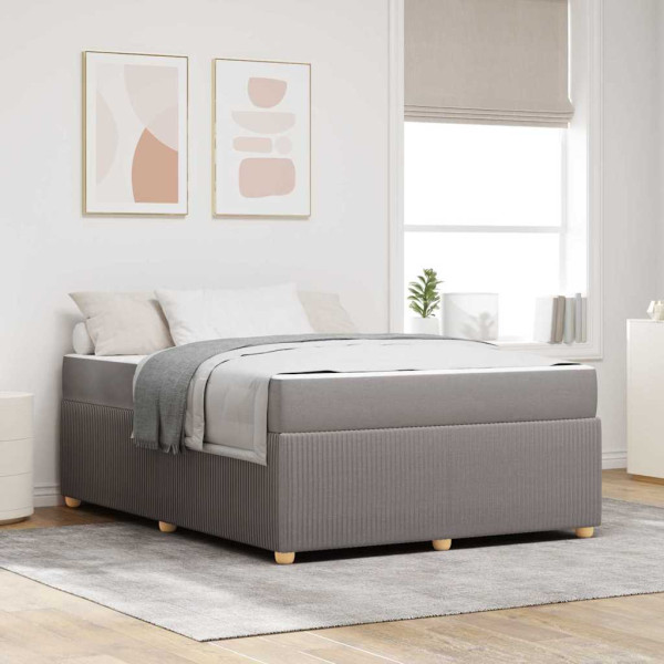 Estructura de cama Otro Taupé 160 x 200 cm tela D