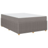 Estructura de cama Otro Taupé 160 x 200 cm tela 2