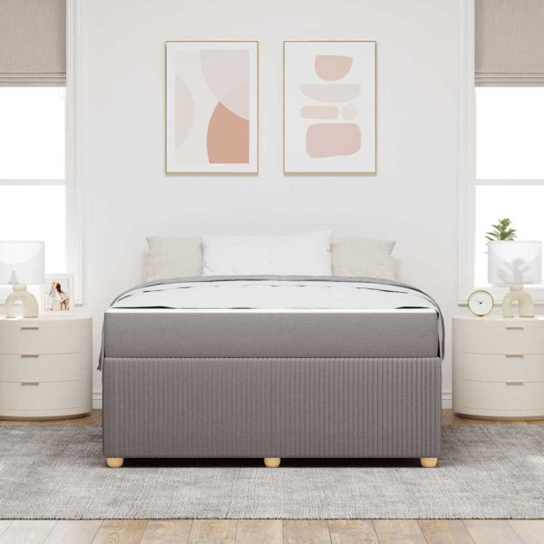 Estructura de cama Otro Taupé 160 x 200 cm tela M 5