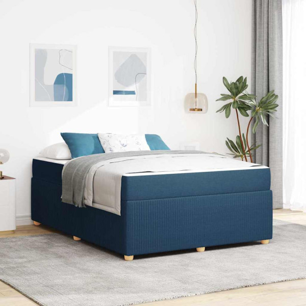 Estructura de cama Otro Azul 160 x 200 cm tela D