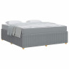 Estrutura da Cama Outros Cinzento-claro 180 x 200 cm tecido 3