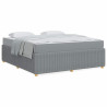Estrutura da Cama Outros Cinzento-claro 180 x 200 cm tecido 4