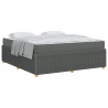 Estrutura da Cama Outros Cinzento escuro 180 x 200 cm tecido 3