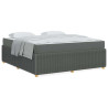 Estrutura da Cama Outros Cinzento escuro 180 x 200 cm tecido 4