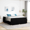 Estrutura da Cama Outros Preto 180 x 200 cm tecido 1