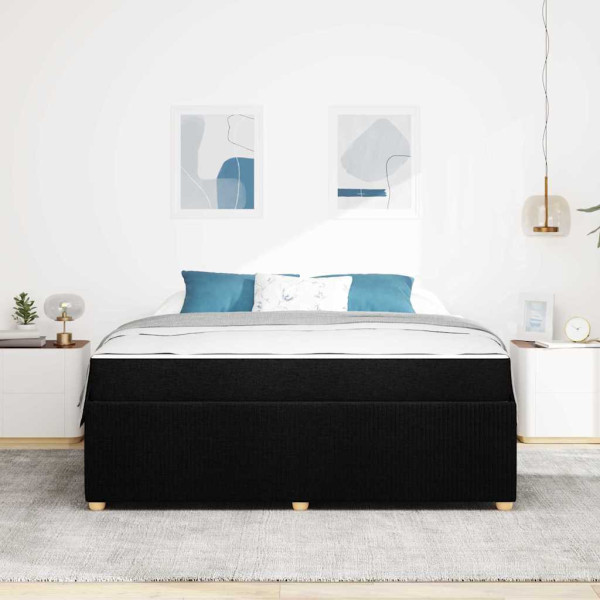 Estructura de cama Otro Negro 180 x 200 cm tela M 5