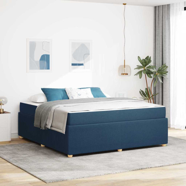 Estructura de cama Otro Azul 180 x 200 cm tela D
