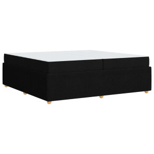 Estructura de cama Otro Negro 200 x 200 cm tela H