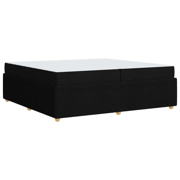 Estrutura da Cama Outros Preto 200 x 200 cm tecido M 2
