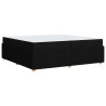 Estructura de cama Otro Negro 200 x 200 cm tela 2