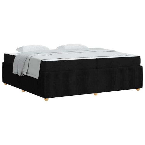 Estrutura da Cama Outros Preto 200 x 200 cm tecido M 3