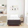 Cama tipo Box Spring Marrón 80 x 200 cm 5