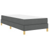 Cama tipo Box Spring Taupe. Marrón 90 x 190 cm 2