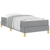 Cama Box Taupe. Marrom 90 x 200 cm 3