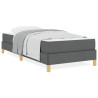 Cama Box Taupe. Marrom 90 x 200 cm 4