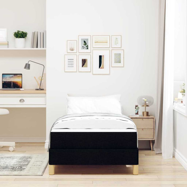 Cama Box Preto. Marrom 90 x 200 cm M 5