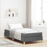 Cama Box Taupe. Marrom 100 x 200 cm 1