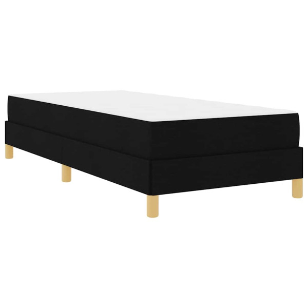 Cama tipo Box Spring Negro. Marrón 100 x 200 cm M 2
