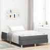 Cama Box Taupe. Marrom 120 x 190 cm 1