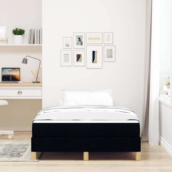 Cama Box Preto. Marrom 120 x 190 cm M 5