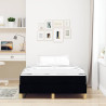 Cama tipo Box Spring Negro. Marrón 120 x 190 cm 5