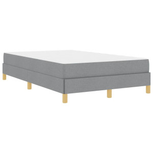 Cama Box Taupe. Marrom 120 x 200 cm H