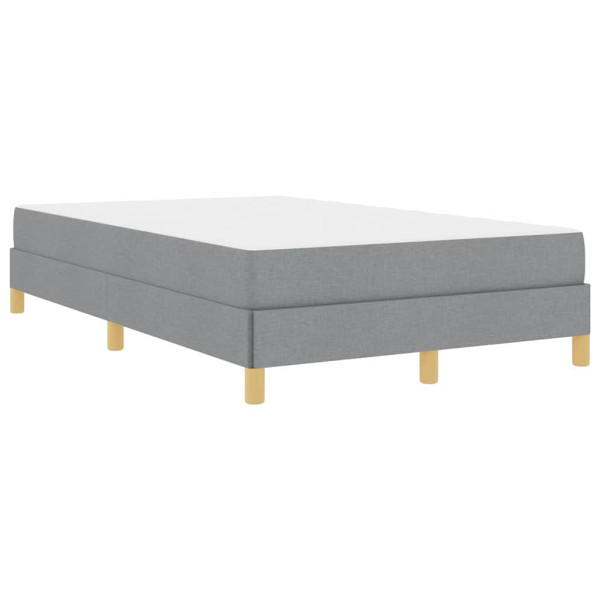 Cama tipo Box Spring Taupe. Marrón 120 x 200 cm M 2