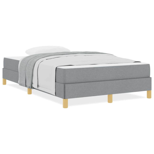 Cama tipo Box Spring Taupe. Marrón 120 x 200 cm M 4
