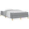 Cama tipo Box Spring Taupe. Marrón 120 x 200 cm 4