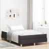 Cama tipo Box Spring Marrón 120 x 200 cm 1